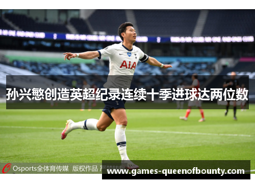 孙兴慜创造英超纪录连续十季进球达两位数